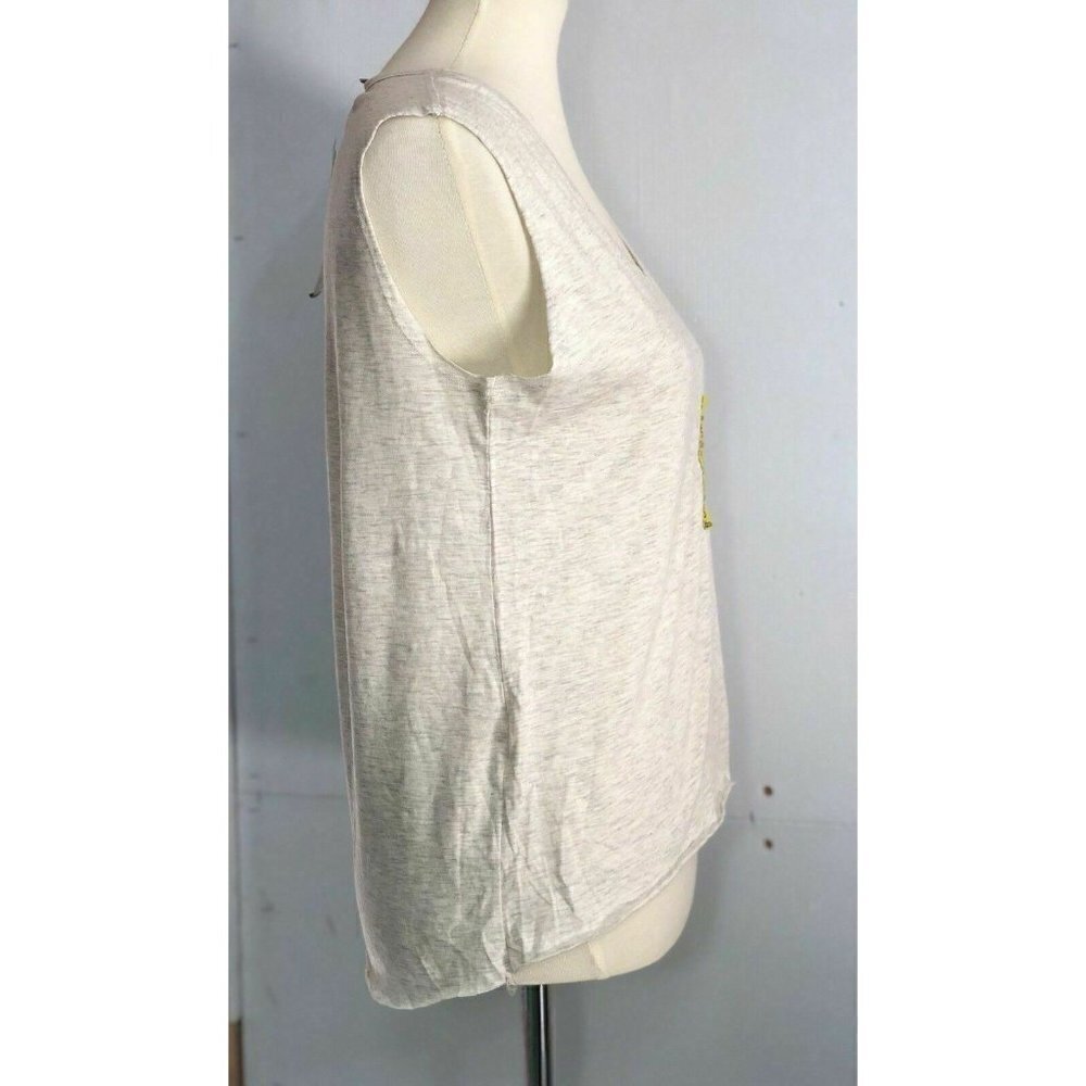 Zara Women's Tank Cotton Sleeveless Top - Picture 3 of 5